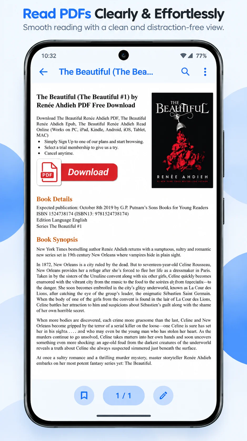Fast PDF Reader Screen 2