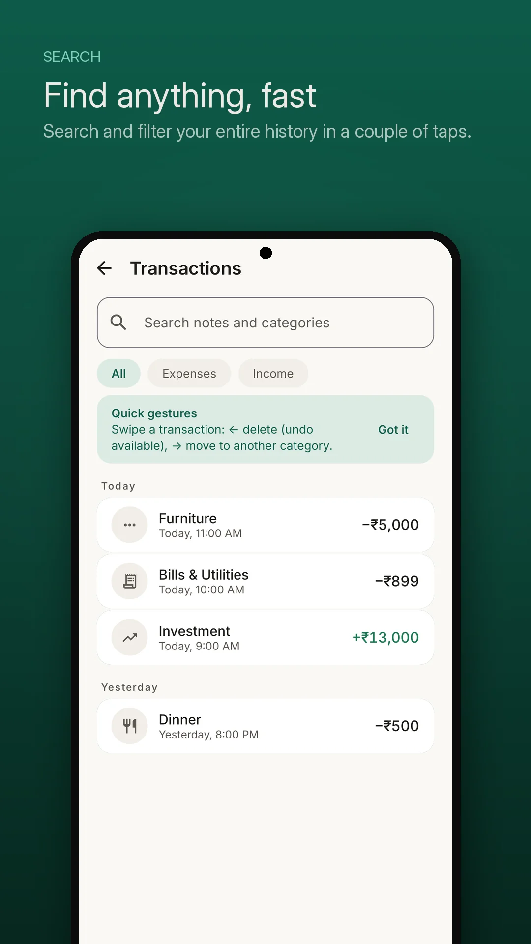 VeeiQ Money Screen 4